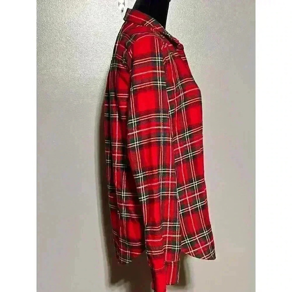 Hollister‎ Long Sleeve Flannel Red & Blue XS - Picture 2 of 4
